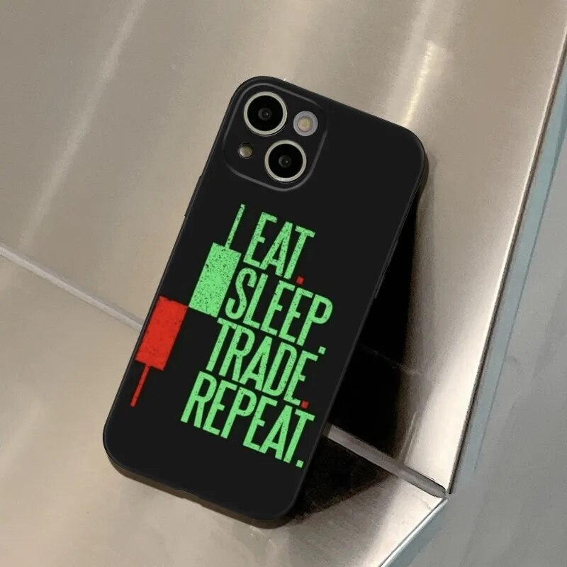 English Grid He Back Cover Painted Drop-resistant Phone Case