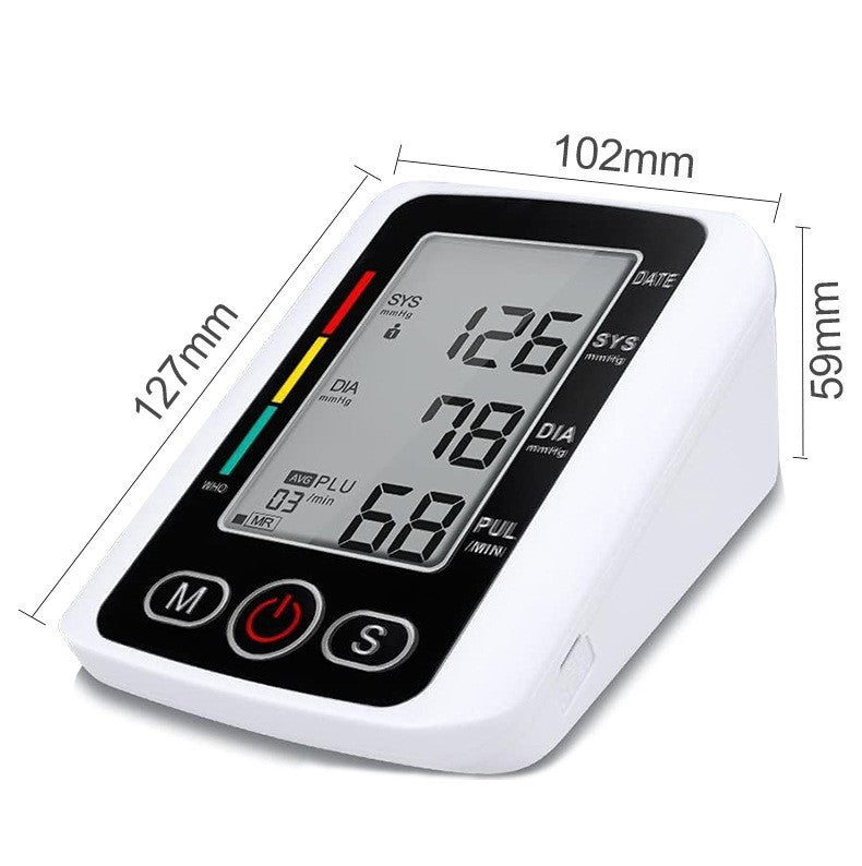 Blood Pressure Monitor Upper Arm, Automatic Digital Upper Arm Blood Pressure Voice Talking