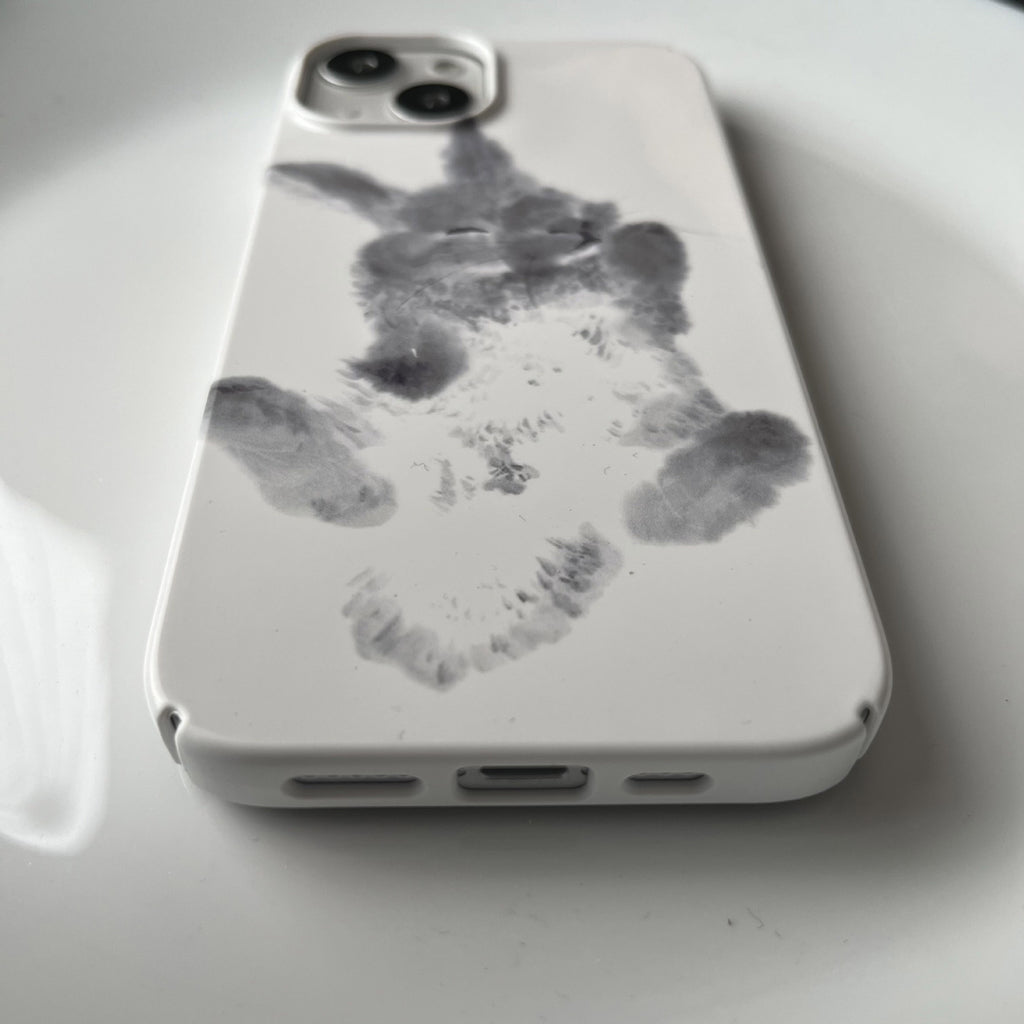 Rabbit Chinese Ink Ins Art Film Phone Case