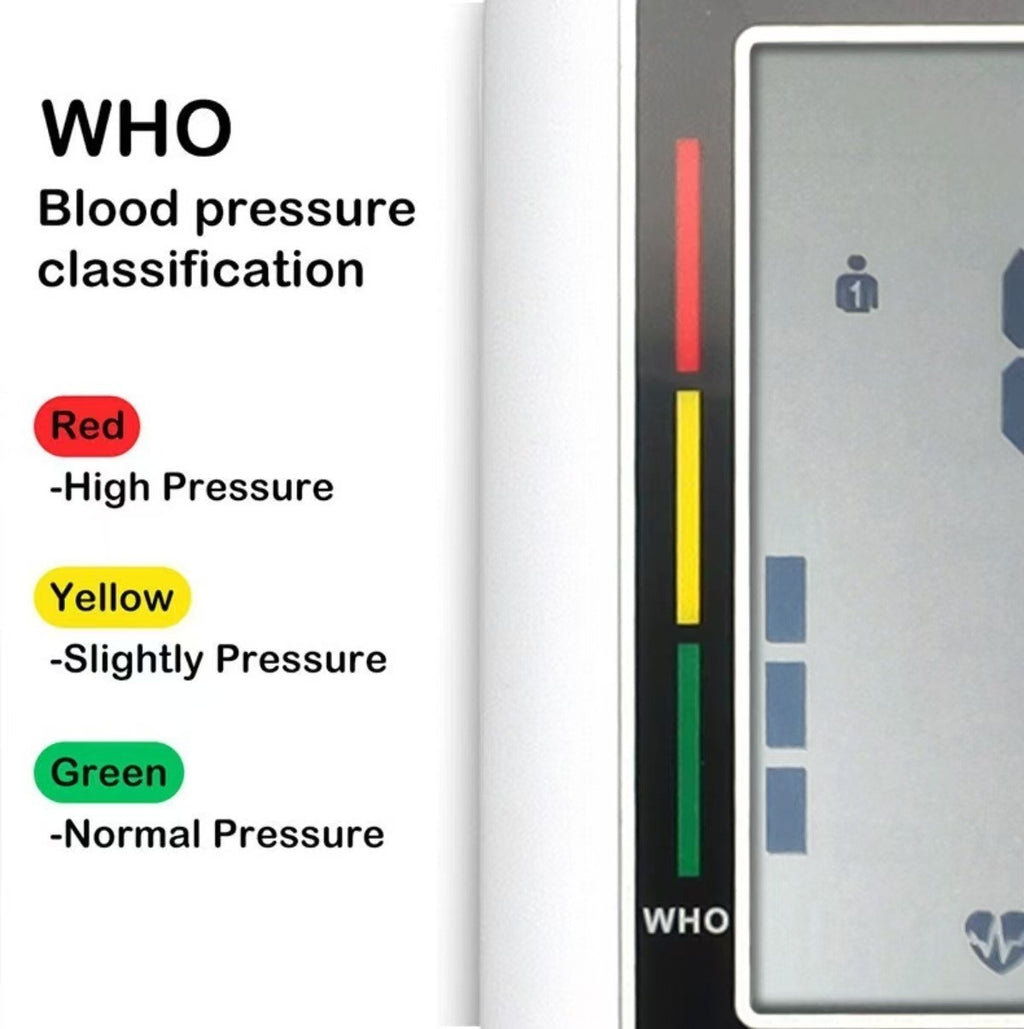 Blood Pressure Monitor Upper Arm, Automatic Digital Upper Arm Blood Pressure Voice Talking