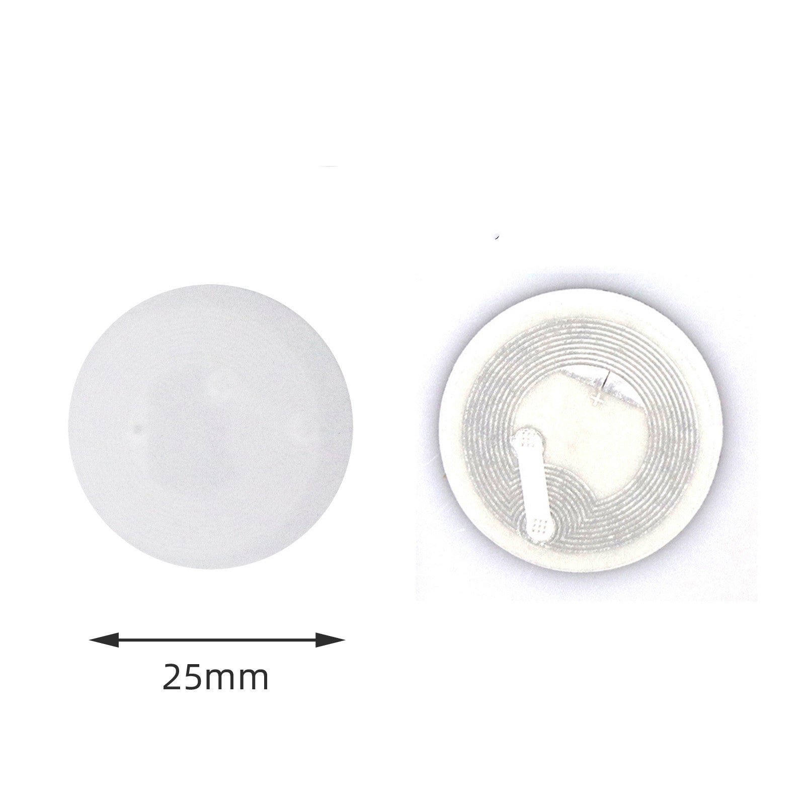 Sticker NFC Tag Ntag213 Chip Transparent Sticky