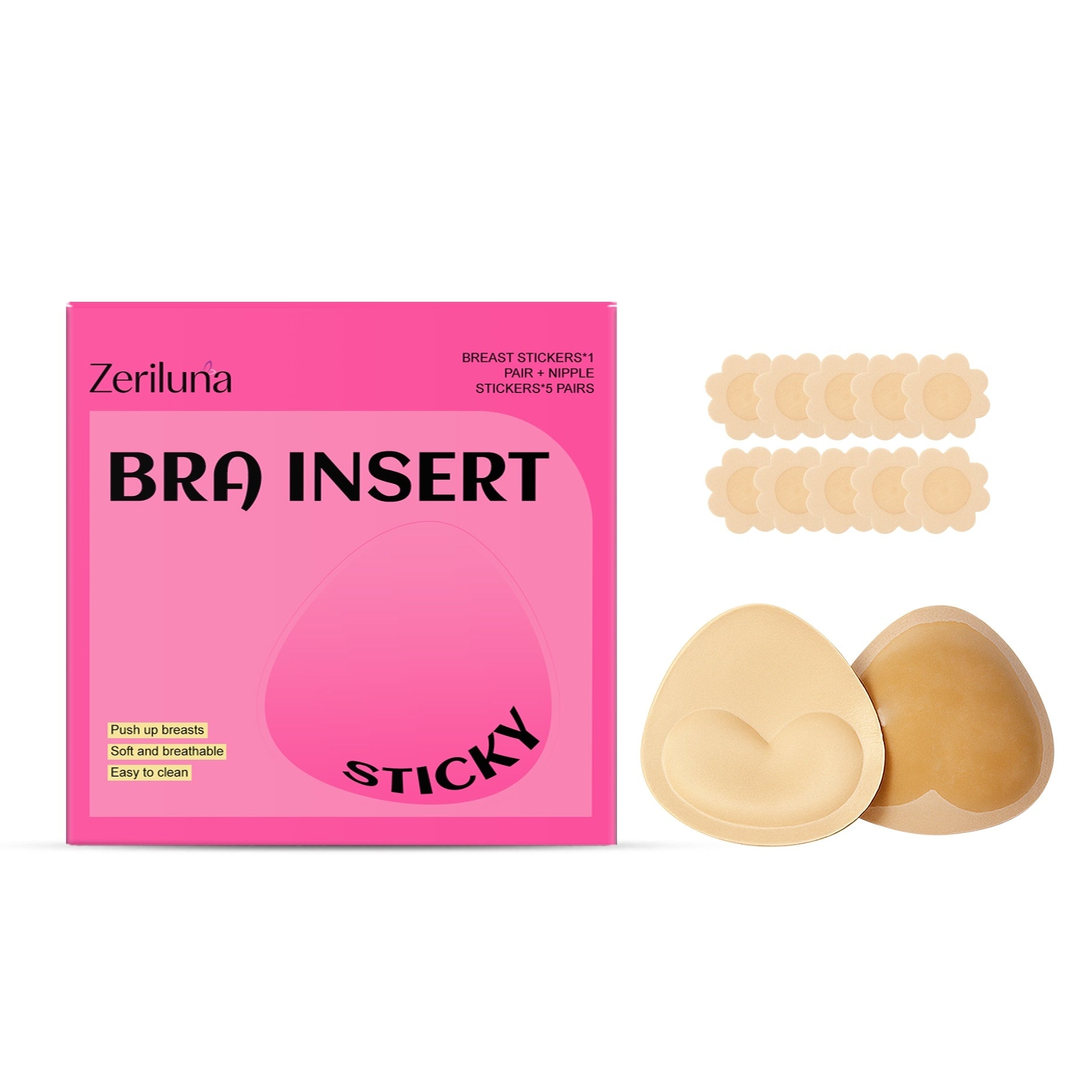 Self Adhesive Chest Patch Set