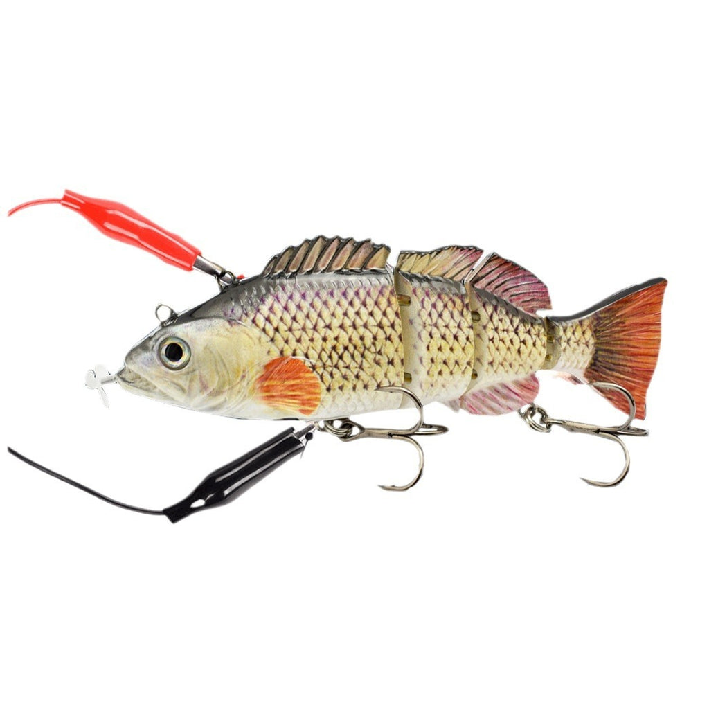 95mm LED Light Automatic Swimming Bait Propeller Multi-section