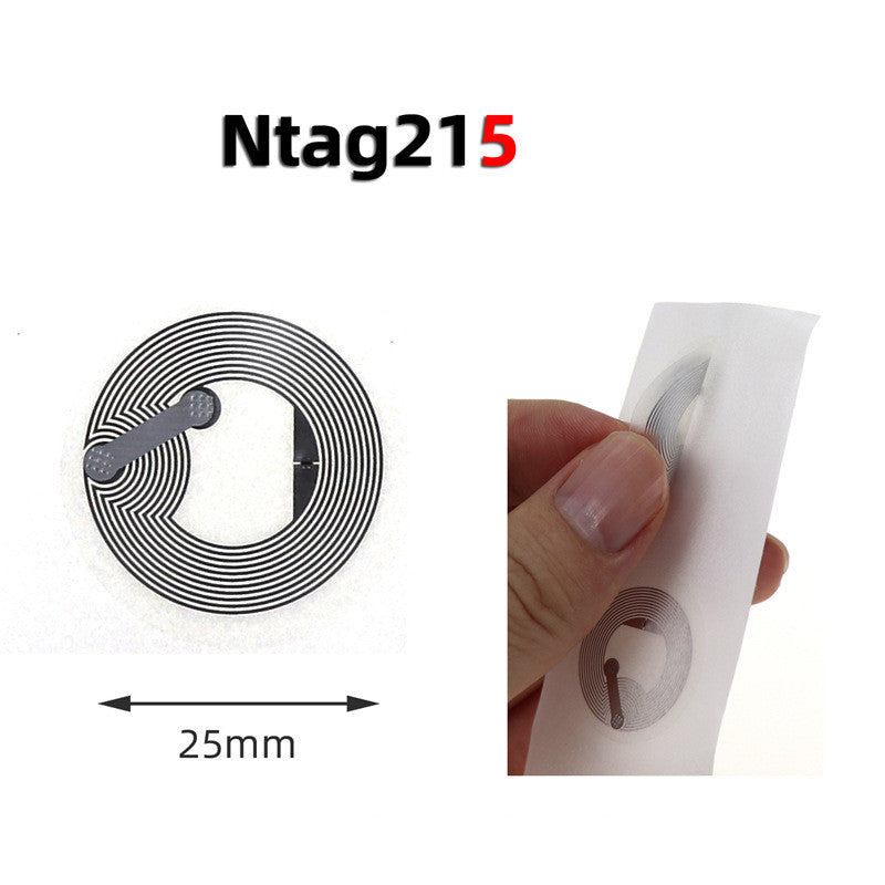 Sticker NFC Tag Ntag213 Chip Transparent Sticky