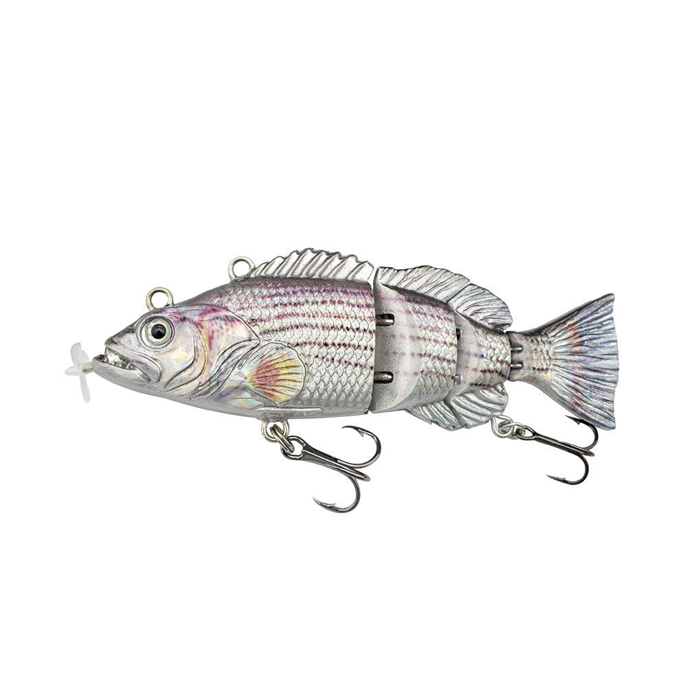 95mm LED Light Automatic Swimming Bait Propeller Multi-section