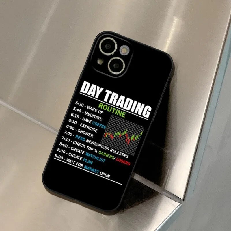 English Grid He Back Cover Painted Drop-resistant Phone Case